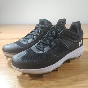 Under Armour Women's Size‎ 8.5  US Glyde MT Softball Cleats Metal - 3024328-001